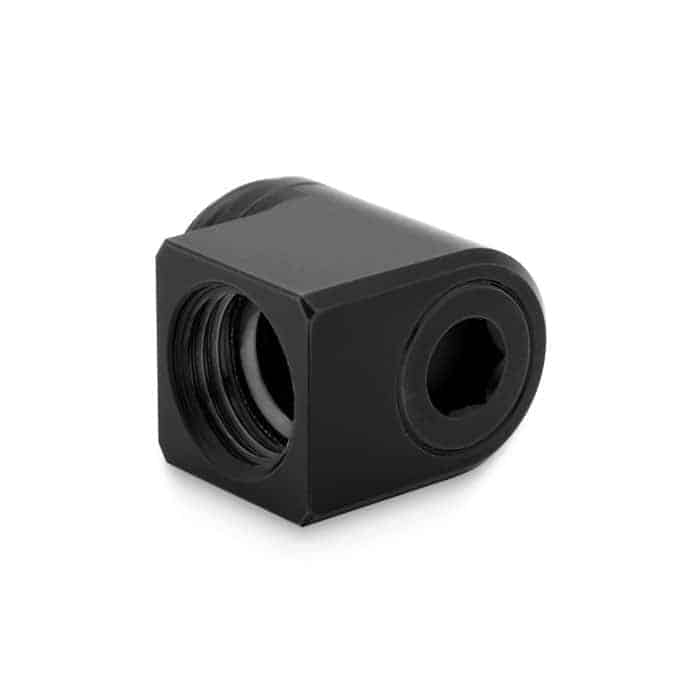 (image for) EK Quantum Torque Micro Rotary 90° Black Adapter Fitting